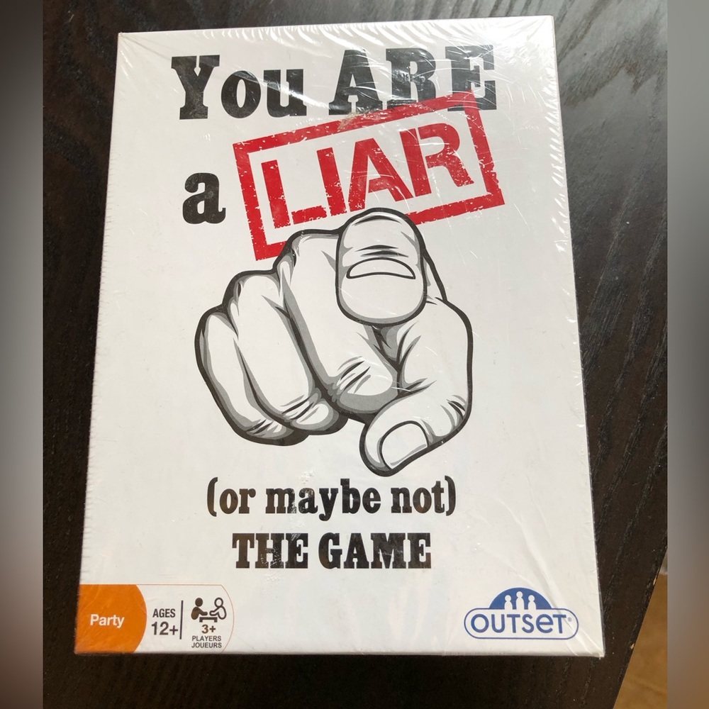 “You Are A Liar…(or maybe not)” The Game new in box unopened
